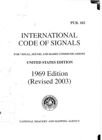 International Code of Signals for Visual, Sound, And Radio Communications