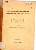 Soal - Jawab Alat - Alat- Navigasi : Teori dan Soal - Soal Ujian Negara untuk Mualim Pelayaran Niaga