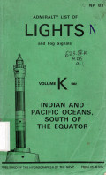 Admiralty List of Lights And Fog Signals Volume K 1982 (NP 83)