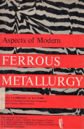 Aspect Of Modern Ferrous Metallurgy