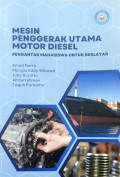 MESIN PENGGERAK UTAMA MOTOR DIESEL