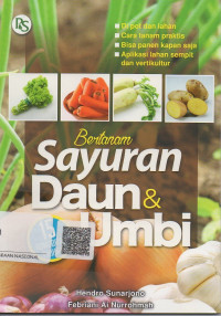 Bertanam Sayuran Daun & Umbi