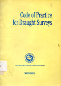 Code of Practice for Draught Surveys