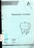 Componenet description:Pneumatic actuator
