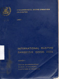 International Maritime Dangerous Goods Code Annex I