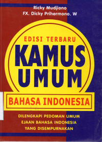 Kamus Umum Bahasa Indonesia