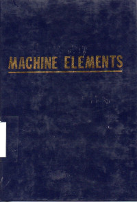 Machine Elements a Textbook