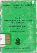 Marine Engineering Practice Volum 1 Part 2 Prime For Generation Of Electricity (A) Steam Turbines
