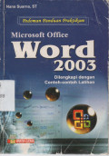 Microsoft Office Word 2003 : Dilengkapi dengan Contoh-Contoh Latihan