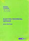 Model Course 7.08 : Electro-Technical Officer