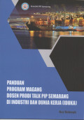 Panduan program magang dosen prodi talk PIP Semarang di Industri dan dunia kerja (DUKA)