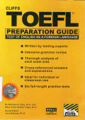 Preparation Guide : Test Of English As A Foreign Language