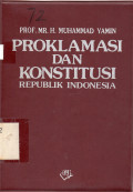 Proklamasi dan Konstitusi Republik Indonesia
