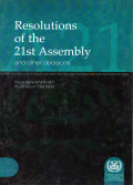 Resolutions of The 21st Assembly