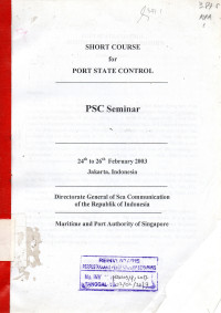 Short Course for Port State Control : PSC Seminar