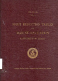 Sight Reduction Tables for Marine Navigation (Latitudes 45'-60', Inclusive)