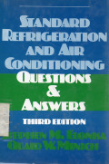 Standard Refrigeration and Air Conditioning Questions & Answers