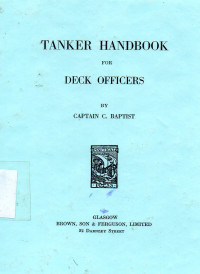 Tanker Handbook for Deck Officers