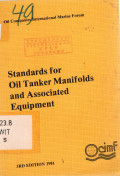 STANDARDS FOR OIL TANKER MANIFOLDS AND ASSOCIATED EQUIPMENT