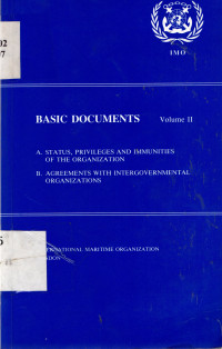 BASIC DOCUMENTS Volume II