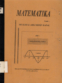 MATEMATIKA UNTUK MUALIM & AHLI MESIN KAPAL