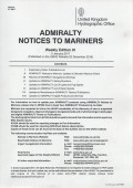 Admiralty Notice To Mariners (Weekly Edition 01)