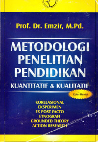 Metodologi Penelitian Pendidikan