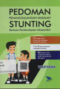 Pedoman Penanggulangan Masalah Stunting Berbasis Pemberdayaan Masyarakat