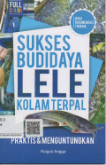 Sukses Budidaya LELE Kolam Terpal  ; Praktis dan Menguntungkan