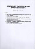 JOURNAL OF TRANSPORTATION SAFETY & SECURITY VOLUME 10 NUMBER 6