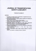 JOURNAL OF TRANSPORTATION SAFETY & SECURITY VOLUME 9 NUMBER 2