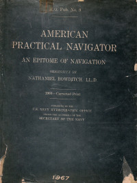Image of American Practical Navigator : An Epitome Navigation