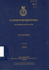Image of Daftar Suar Indonesia : Indonesian List of Lights