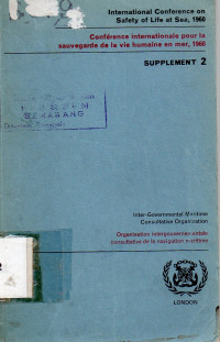 International Conference on Safety of Life at Sea, 1960 Supplement 2