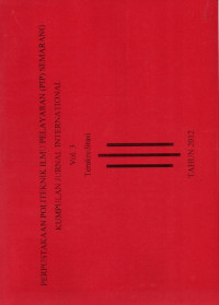 PERPUSTAKAAN POLITEKNIK ILMU PELAYARAN (PIP) SEMARANG : KUMPULAN JURNAL INTERNASIONAL Vol.3
