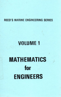 Reed's Engineers Series : Volume 1 Mathematics for Engineers