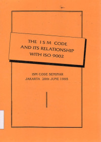 Image of The I S M Code and Its Relationship with ISO 9002